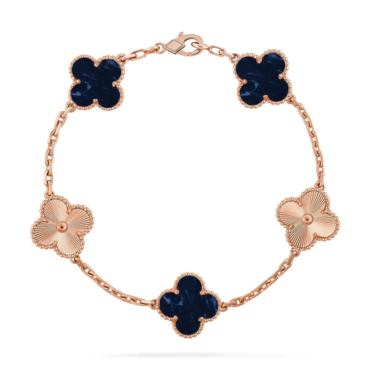 [GALE]CLOVER 5 MOTIF PIETERSITE BRACELET COLLECTION