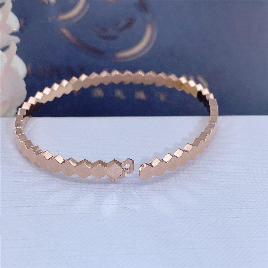 [GALE]BEE LOVE PINK GOLD BRACELET