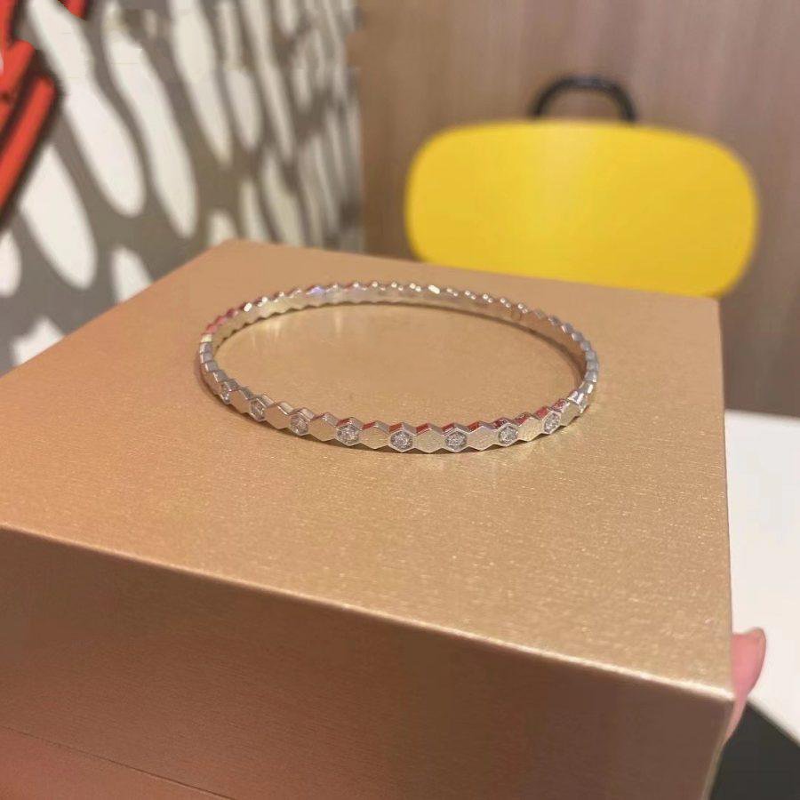 [GALE]BEE LOVE SILVER DIAMOND BRACELET