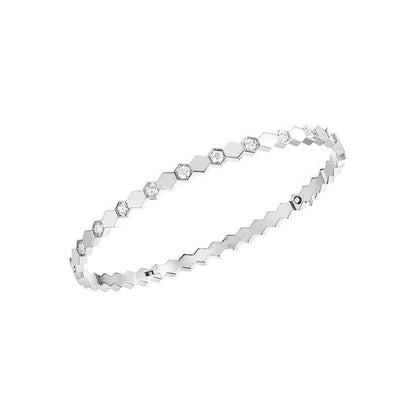 [GALE]BEE LOVE SILVER DIAMOND BRACELET