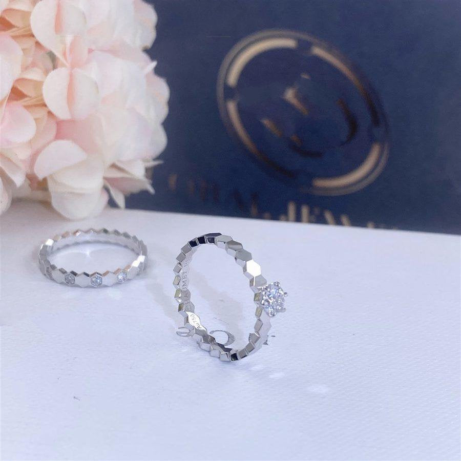[GALE]BIENENLIEBESRING SILBER 1 DIAMANT