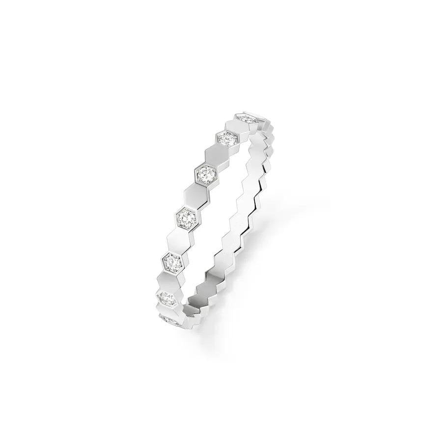 [GALE]BIENENLIEBESRING SILBER DIAMANT