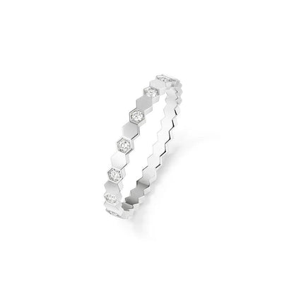 [GALE]BIENENLIEBESRING SILBER DIAMANT