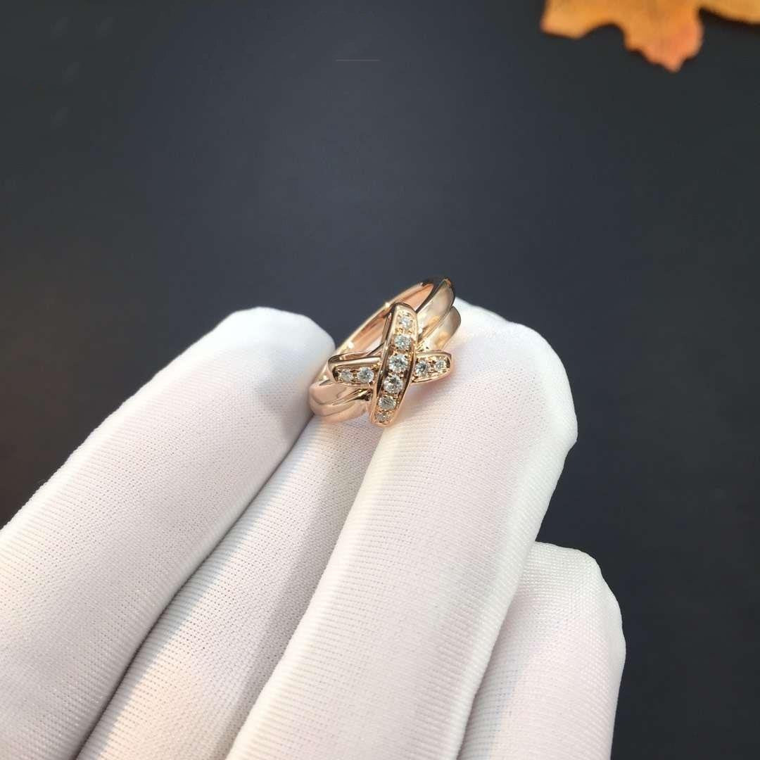 [GALE]JEUX DE ROSA GOLD DIAMANTRING