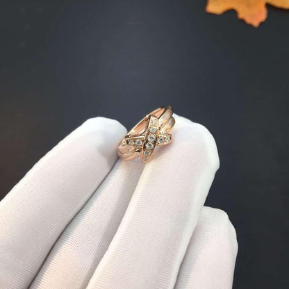 [GALE]JEUX DE ROSA GOLD DIAMANTRING