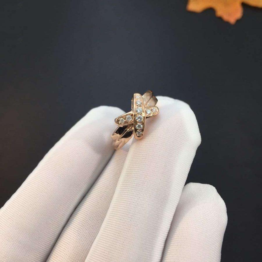 [GALE]JEUX DE ROSA GOLD DIAMANTRING