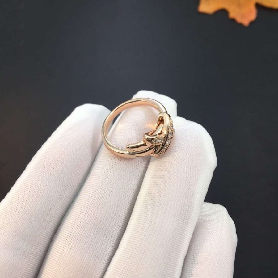 [GALE]JEUX DE ROSA GOLD DIAMANTRING