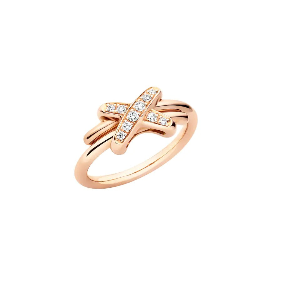 [GALE]JEUX DE ROSA GOLD DIAMANTRING