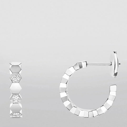 [GALE]Hollow Design Four-Leaf Clover Flower Shape Ring