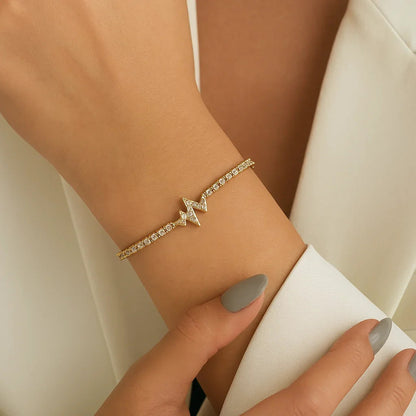 [GALE]Annette Diamond Pulse Bracelet