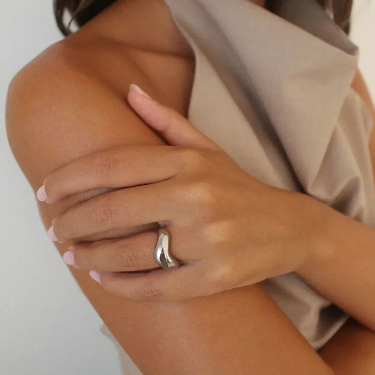 [GALE]Lana Formless Gold Ring