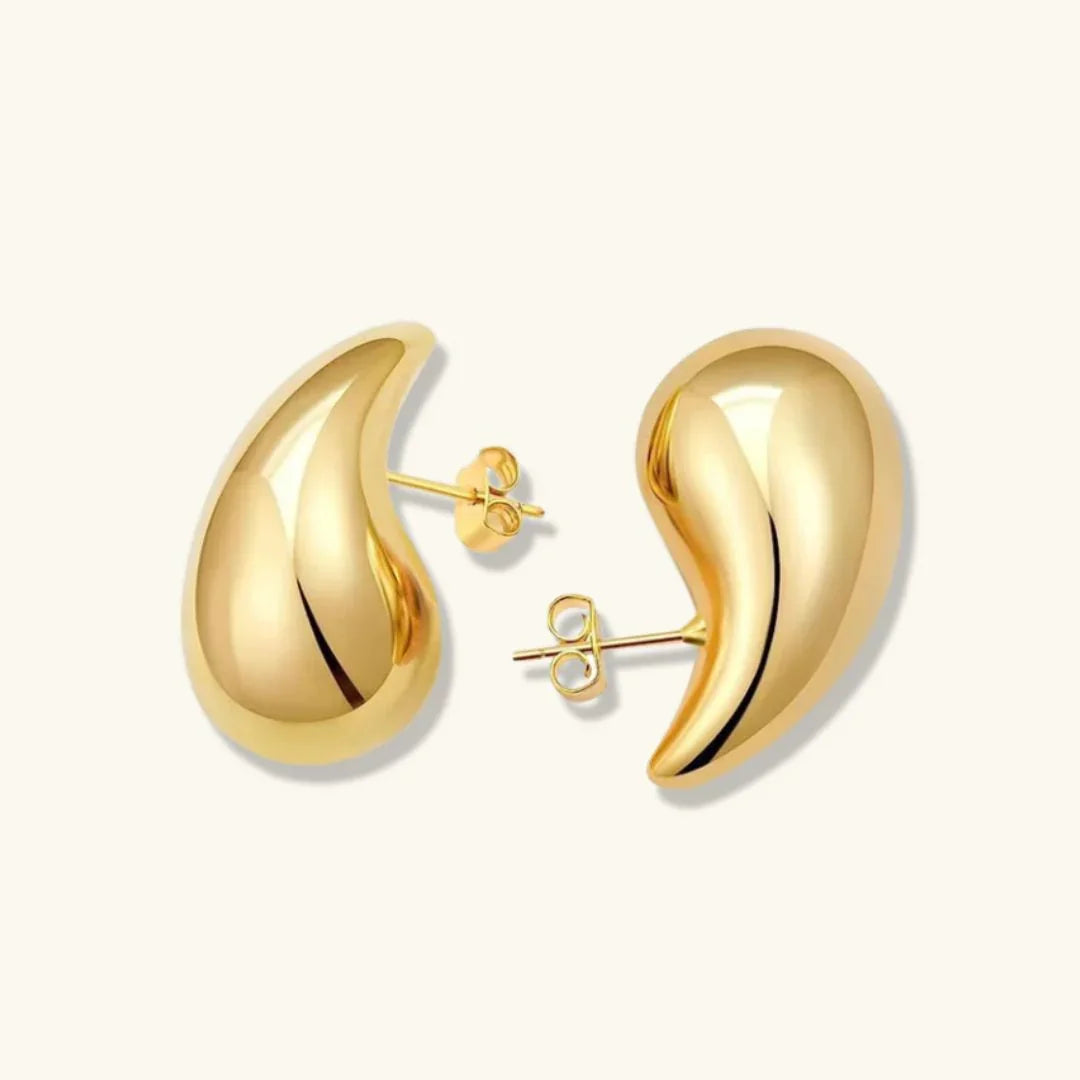 [GALE]Sandra Teardrop Gold Earrings