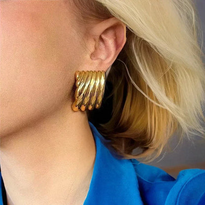 [GALE]Alisa Gold Earrings