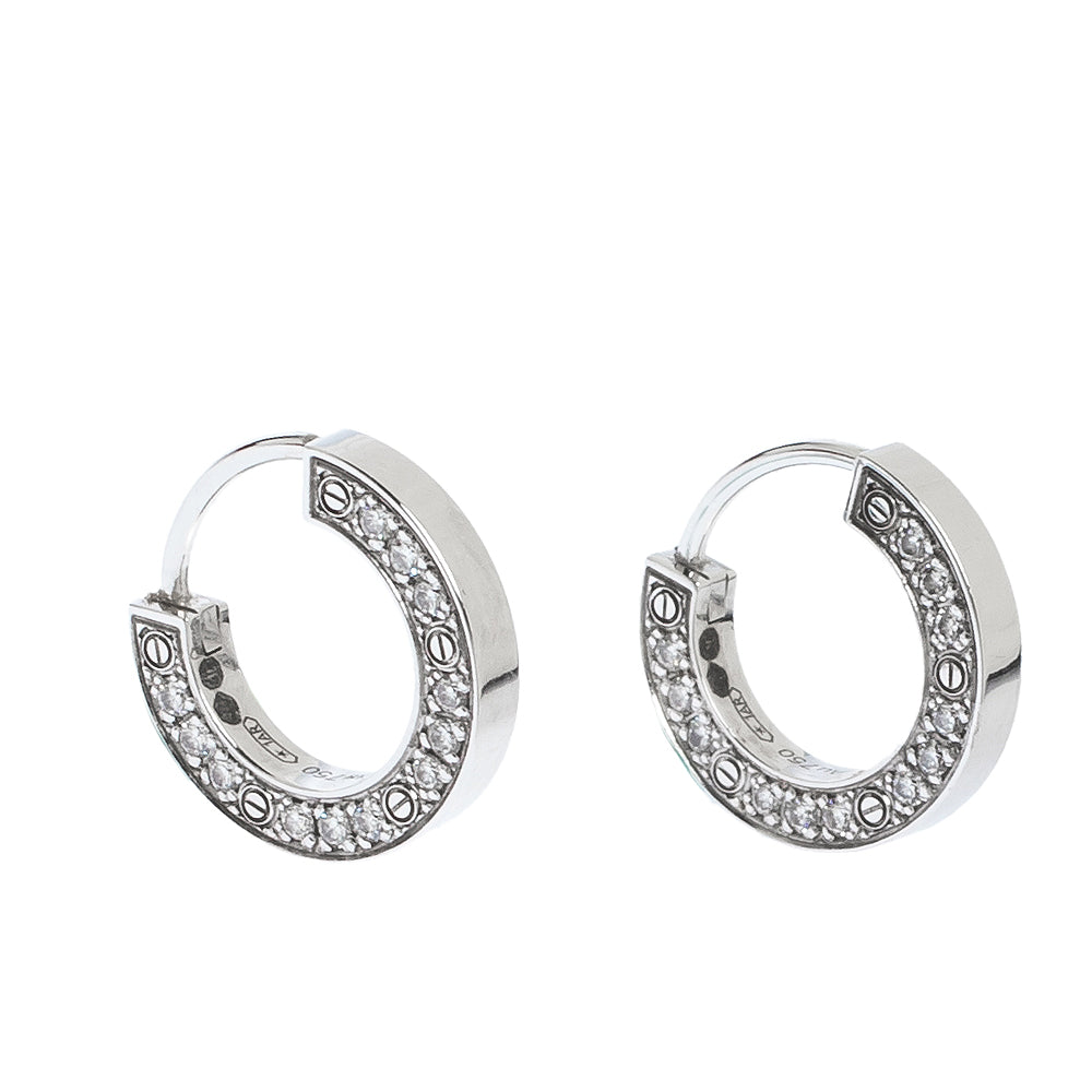 [GALE]LIEBE DIAMANT-OHRRINGE