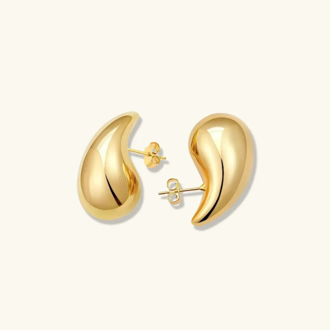[GALE]Sandra Teardrop Gold Earrings