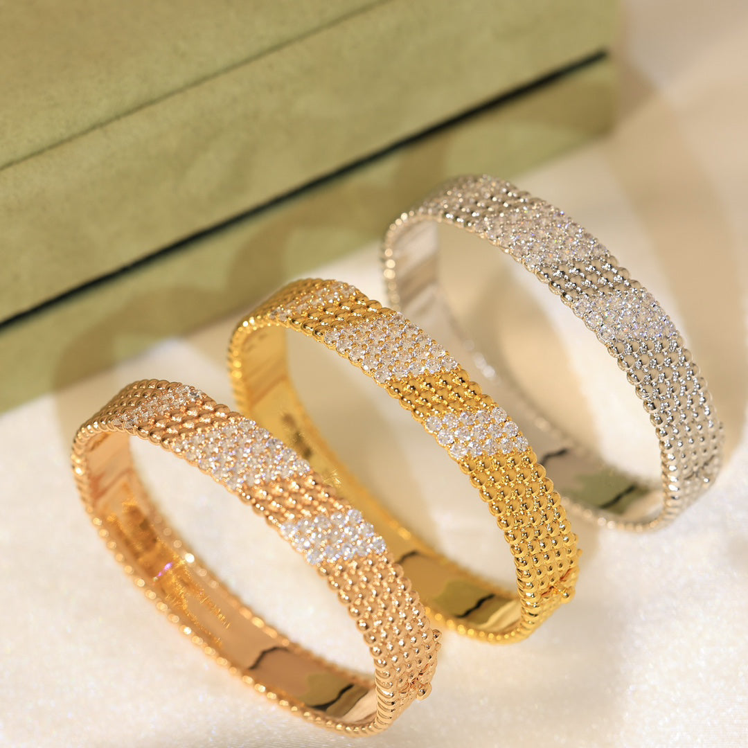 [GALE]  FIVE-ROW DIAMOND BRACELET