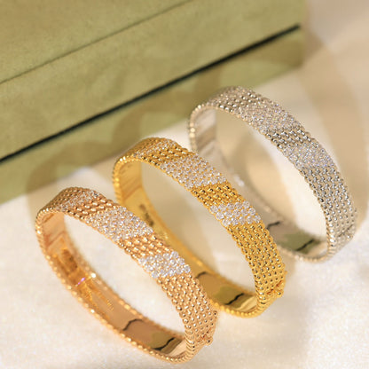 [GALE]  FIVE-ROW DIAMOND BRACELET