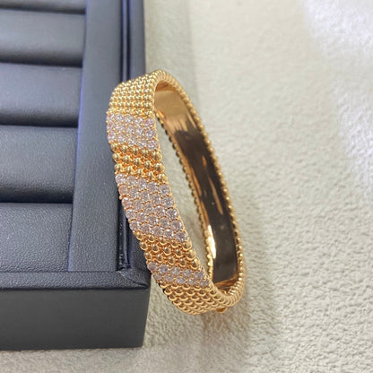 [GALE]  FIVE-ROW DIAMOND BRACELET