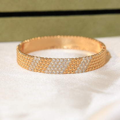 [GALE]  FIVE-ROW DIAMOND BRACELET