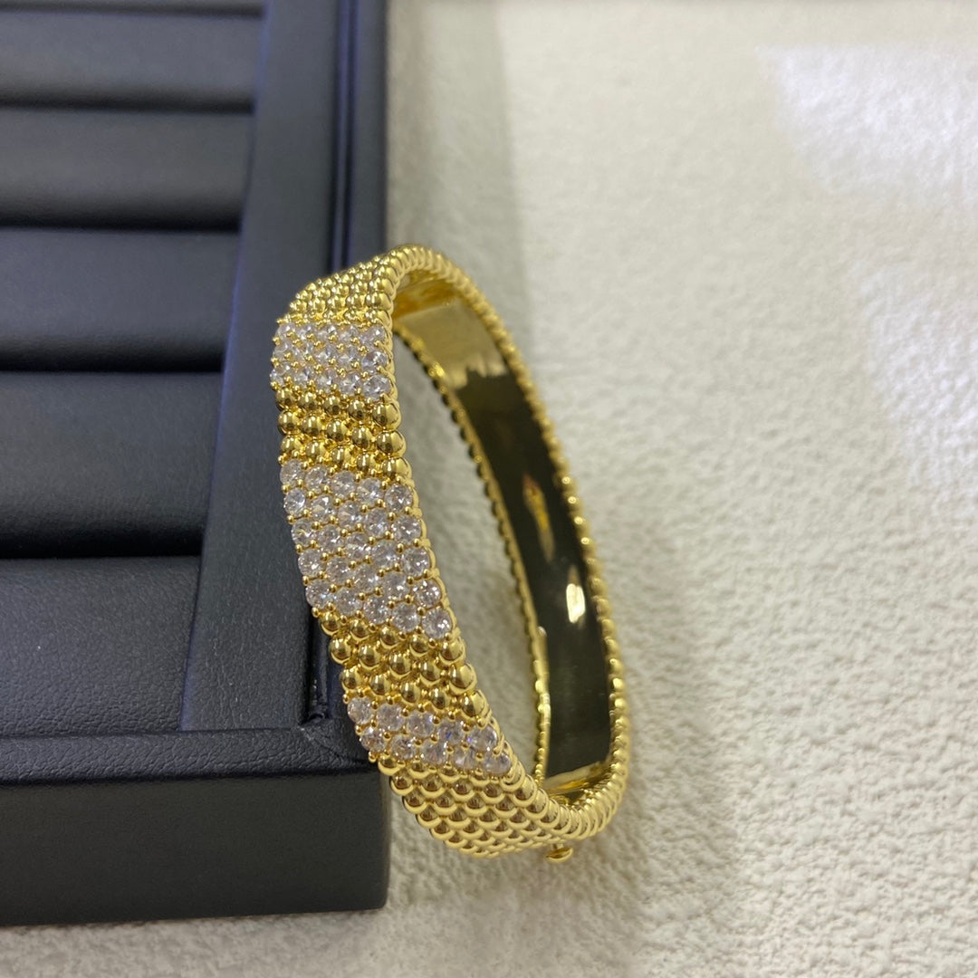 [GALE]  FIVE-ROW DIAMOND BRACELET