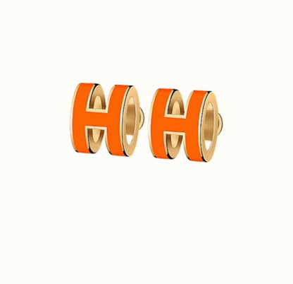 [GALE] MINI POP H OHRRINGE ORANGE