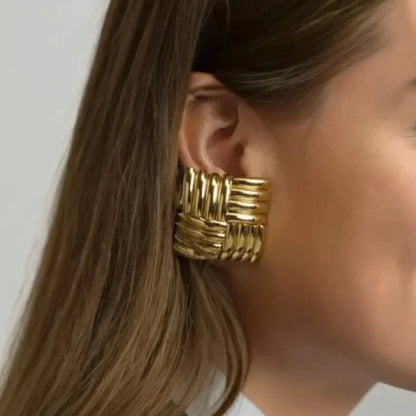 [GALE]Cindy Gold Earrings