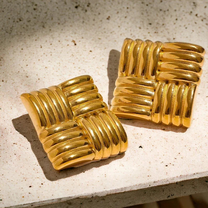 [GALE]Cindy Gold Earrings