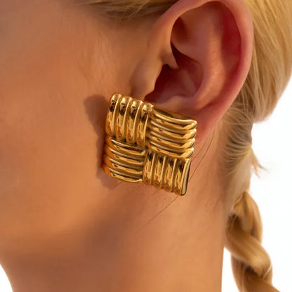 [GALE]Cindy Gold Earrings