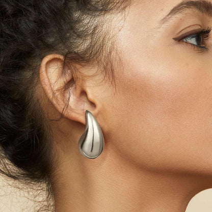 [GALE]Sandra Teardrop Gold Earrings