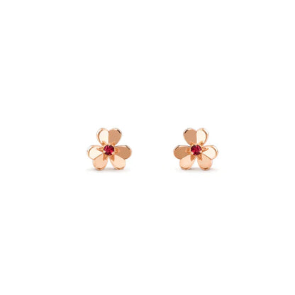 [GALE] FRIVOLE BLUMEN ROSA OHRRINGE