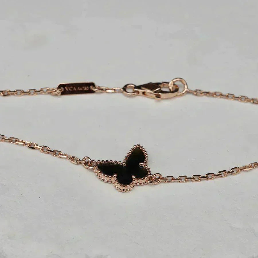 [GALE]BUTTERFLY ONYX  BUTTERFLY BRACELET