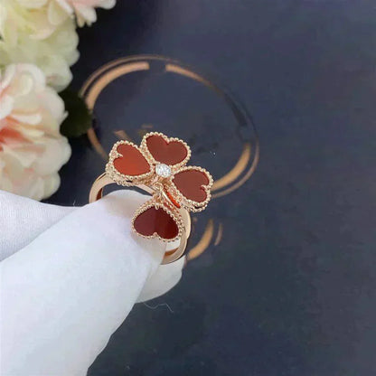 [GALE]SWEET CLOVER CARNELIAN RING
