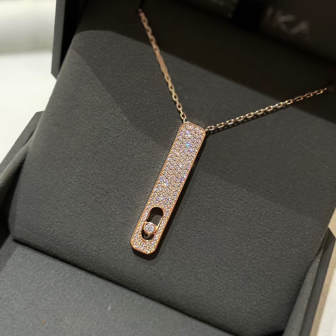[GALE]MY FIRST DIAMOND PAVED NECKLACE