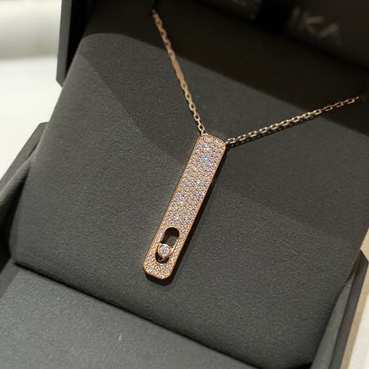 [GALE]MY FIRST DIAMOND PAVED NECKLACE