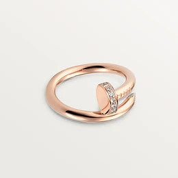 [GALE]JUSTE リング 2.65mm ピンクゴールド ダイヤモンド