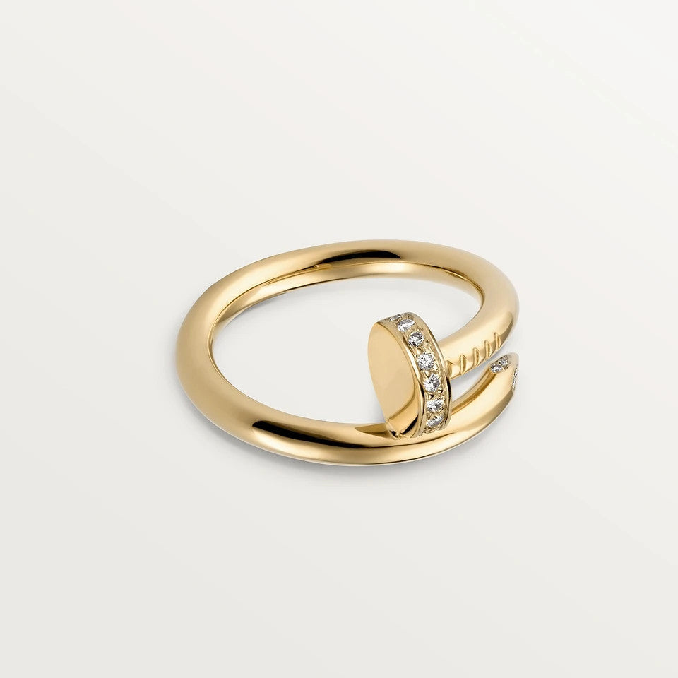 [ゲイル]ジャステ リング 2.65mm ゴールド ダイヤモンド