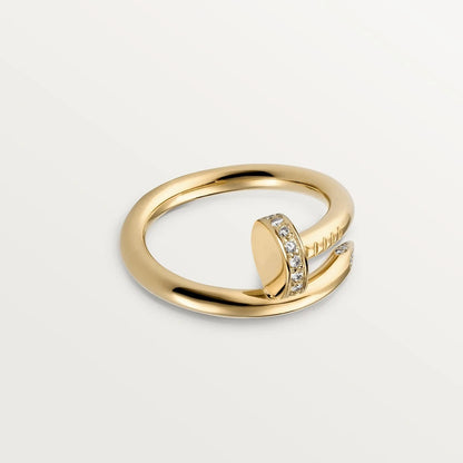 [ゲイル]ジャステ リング 2.65mm ゴールド ダイヤモンド